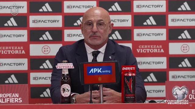 Luis de la Fuente casi rompe a llorar recordando la lesión de Gavi