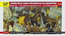 Javier Milei gana la presidencia de Argentina