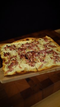 Recette de flamenkuch rapide et facile ! #Dailyfood #cuisine #recette #asmr