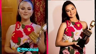 Selena Gomez stunning look at  Billboard Music Awards 2023 red carpet