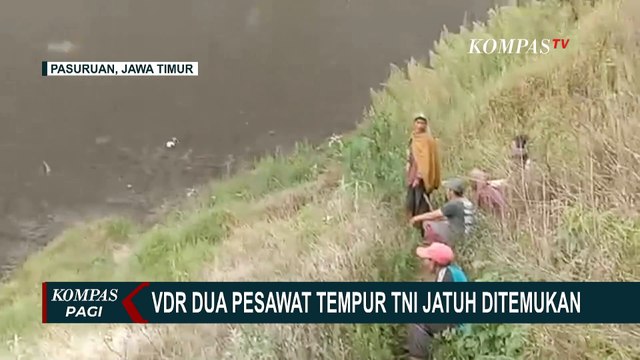 VDR 2 Pesawat Tempur TNI AU yang Jatuh di Pasuruan Berhasil Ditemukan!