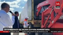 Gobernador de Chiapas entrega vehículos para fortalecer el sistema estatal