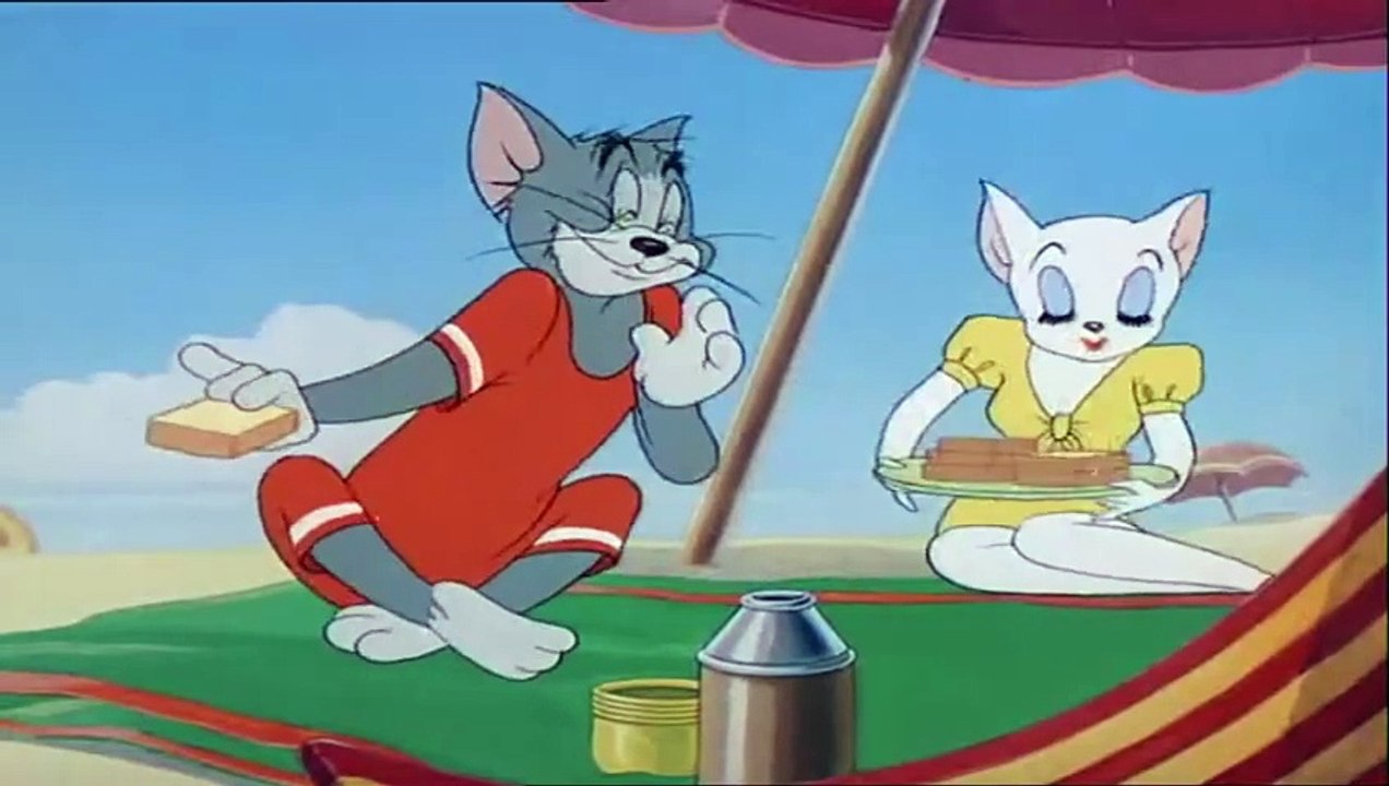 Tom y Jerry - Un Día En La Playa (Salt Water Tabby) - Español Latino - Parte 2