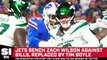 Jets Bench QB Zach Wilson Against Bills