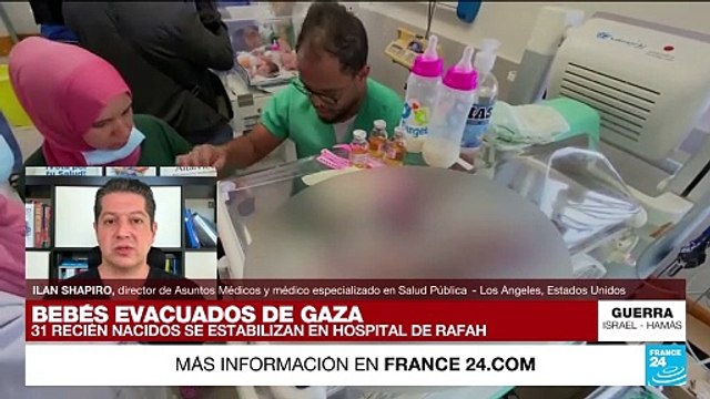 Ilan Shapiro: ‘Lo importante es mantener a los niños evacuados bajo cuidado intensivo’