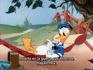 El Pato Donald 1942   Donald's Decision   La Decision de Donald Eng+Sub