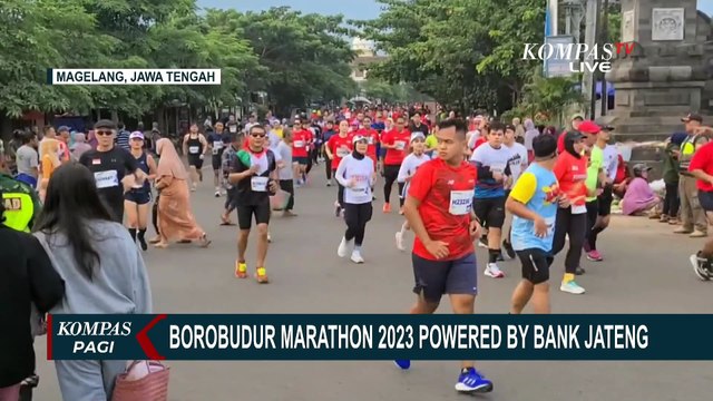 Borobudur Marathon 2023 Powered by Bank Jateng Beri Hadiah Ratusan Juta bagi Para Pemenang!