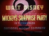 Mickey Mouse 1939   Mickey's Surprise Party   La Fiesta Sorpresa de Mickey Esp