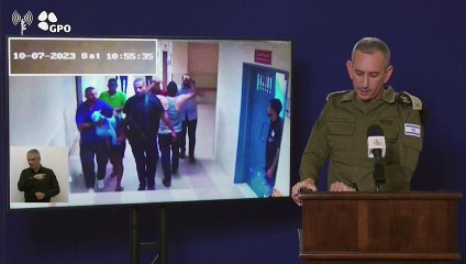 Ejército de Israel publica videos para denunciar presencia de rehenes en un hospital de Gaza