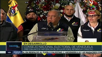 “Se triplicó la cantidad de votos que se ha hecho en relación a cualquier simulacro en Venezuela”
