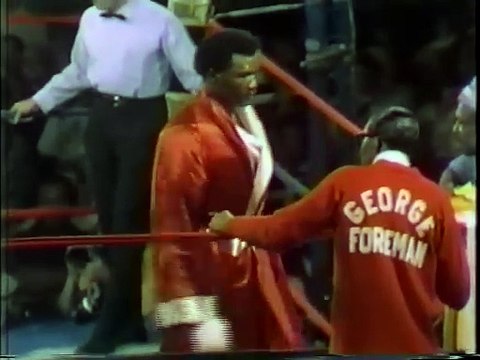 George Foreman Vs Joe Frazier 1 silent - boxing - undisputed world heavyweight title