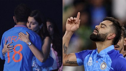 World Cup हारने के बाद रोते हुए Virat Kohli को Anushka ने गले लगा संभाला, Fans भी हुए Emotional