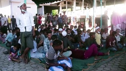 Hundreds of Rohingya refugees reach Indonesia by sea