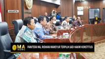 Ridwan Mansyur Lolos sebagai Hakim Konstitusi, Jabatan Panitera MA Dibuka! - MA NEWS