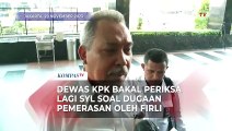 Dewas KPK Bakal Periksa Lagi Syahrul Yasin Limpo Soal Dugaan Pemerasan oleh Firli Bahuri