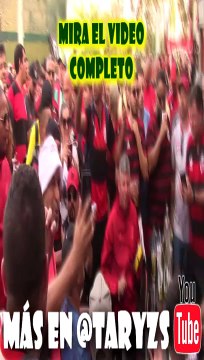 HINCHADA DEL FLAMENGO EN LIMA PERU PARA LA FINAL DE COPA LIBERTADORES