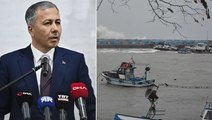 Bakan Yerlikaya: Zonguldak'ta fırtınada kaybolan gemi battı, 12 kişilik mürettebatla iletişim kurulamıyor