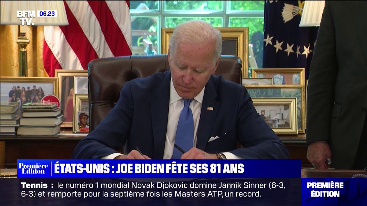 Joe Biden fête ses 81 ans et son âge ne rassure pas les Américains pour la prochaine présidentielle