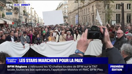 Israël/Hamas: le monde de la culture a marché pour la paix ce dimanche