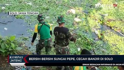 Bersih-bersih Sungai Pepe, Cegah Banjir di Solo