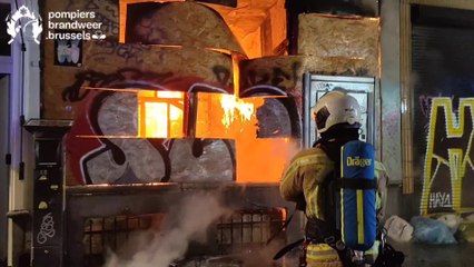 Quatre personnes sauvées d'un incendie à Bruxelles