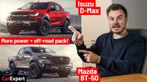 First look: 2021 Mazda BT-50 & Isuzu D-Max factory off-road kit & more power!