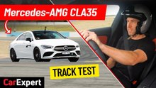 2021 Mercedes-AMG CLA 35 track test and performance review