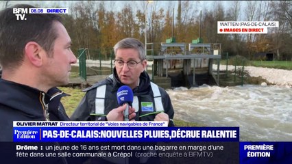 Dans le Pas-de-Calais, de nouvelles pluies ralentissent la décrue