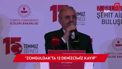 İçişleri Bakan Yardımcısı Karaloğlu: “Zonguldak'ta 12 denizcimiz kayıp”