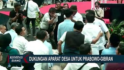 Momen Gibran Disambut Riuh Apdesi di Indonesia Arena GBK Jakarta