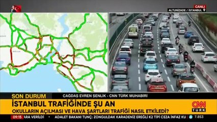 İstanbul'da ara tatilin ardından trafik yoğunluğu 