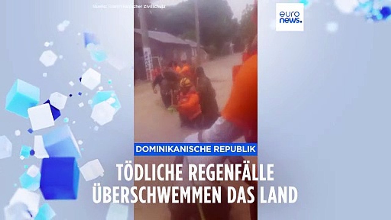 Schwere Regenfälle fordern in der Dominikanischen Republik 21 Todesopfer