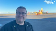 Interview de Nicolas Cheymol, au sujet de la journée découverte des métiers de l'aéronautique à l'Aéroport Béziers Cap d'Agde