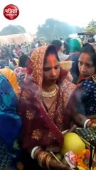 कानपुर के लाजपत नगर में कुछ इस तरह मनाई गया छठ पूजा का त्योहार