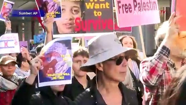 Aksi Bela Palestina di Taiwan, Kecam Pembunuhan Anak-anak di Gaza