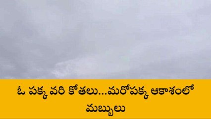 విజయనగరం జిల్లా: ఆకాశంలో మబ్బులు... వర్షం పడుతుందా?