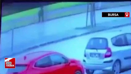 Bursa'de yeni dolandırıcılık yöntemi: Yavaşlayan aracın üzerine atladı