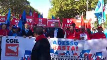 Salari e sicurezza sul lavoro: seconda giornata di sciopero contro la manovra economica del governo