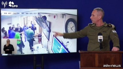 Tải video: M.O., Idf: video con ostaggi a ospedale Shifa a Gaza il 7 ottobre