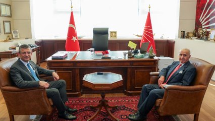 Özgür Özel, Hikmet Çetin ile görüştü