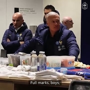 İlk devre 7-0 bitmişti; Didier Deschamps'ın Cebelitarık maçının devre arası konuşması gündem oldu
