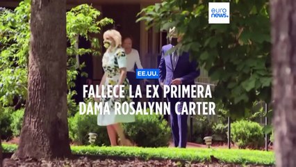 Muere a los 96 años Rosalynn Carter, ex primera dama de EE.UU.