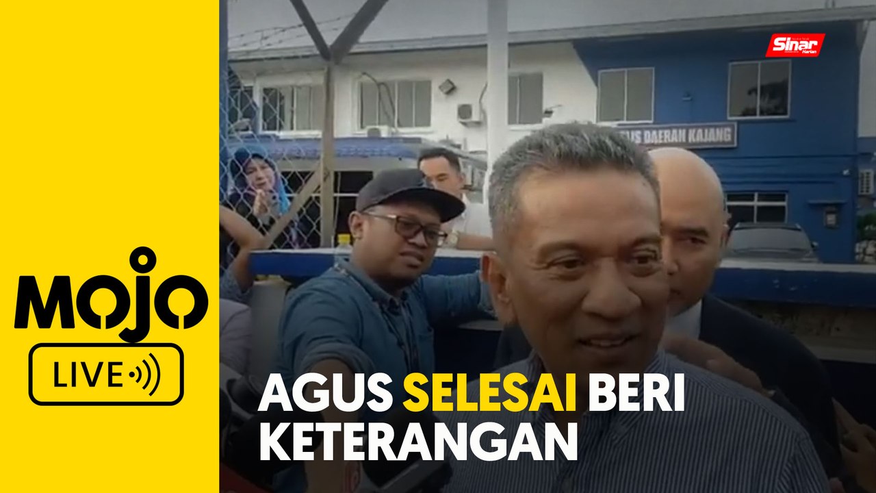Mohammad Agus selesai beri keterangan video tular