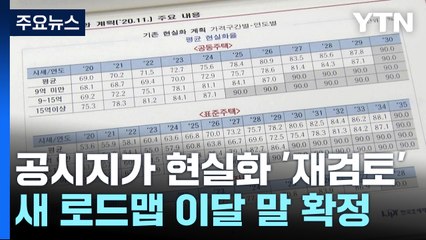 정부, 공시지가 현실화 로드맵 '원점 재검토' 선언 / YTN