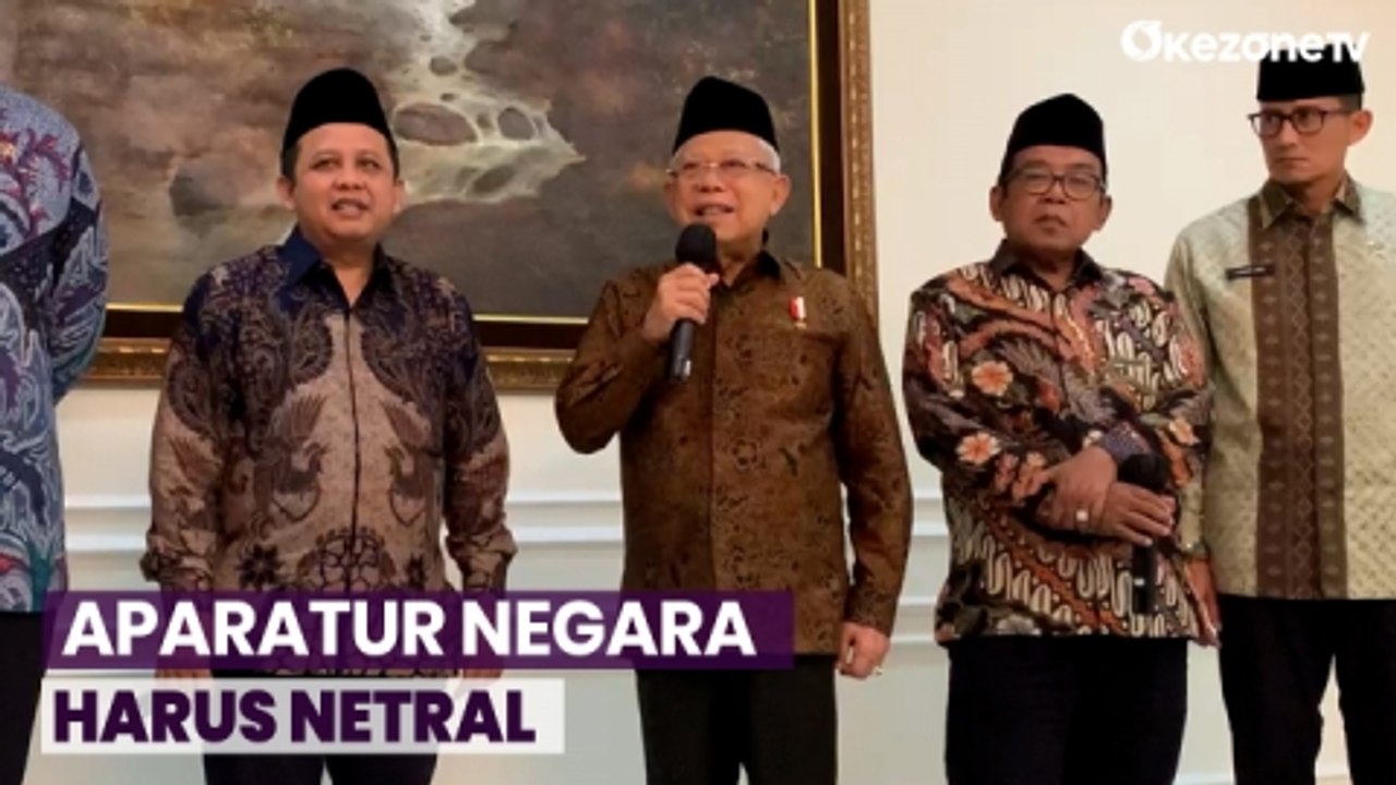 Apdesi Deklarasi Dukung Prabowo-Gibran di Pilpres 2024, Wapres: Aparatur Negara Harus Netral
