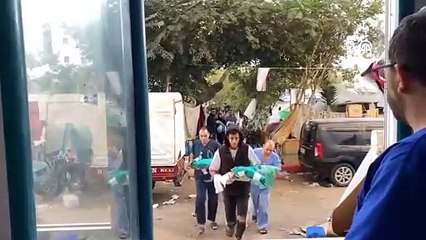 Filistin Kızılayı, 28 prematüre bebeği Mısır'a tahliye ediyor