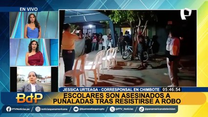 Chimbote: dos escolares fallecen tras resistirse a robo cuando salían de clases