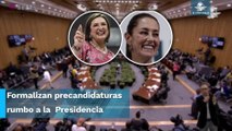 Xóchitl Gálvez llama a  unidad; Sheinbaum promete seguir con plan C de AMLO #EnPortada