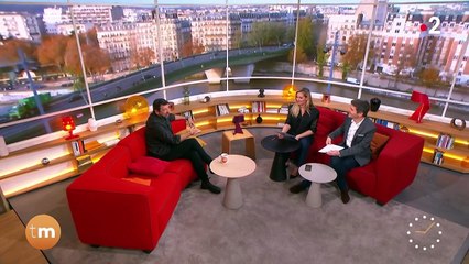 Patrick Bruel évoque sa belle silhouette sur le plateau de l'émission "Télématin".