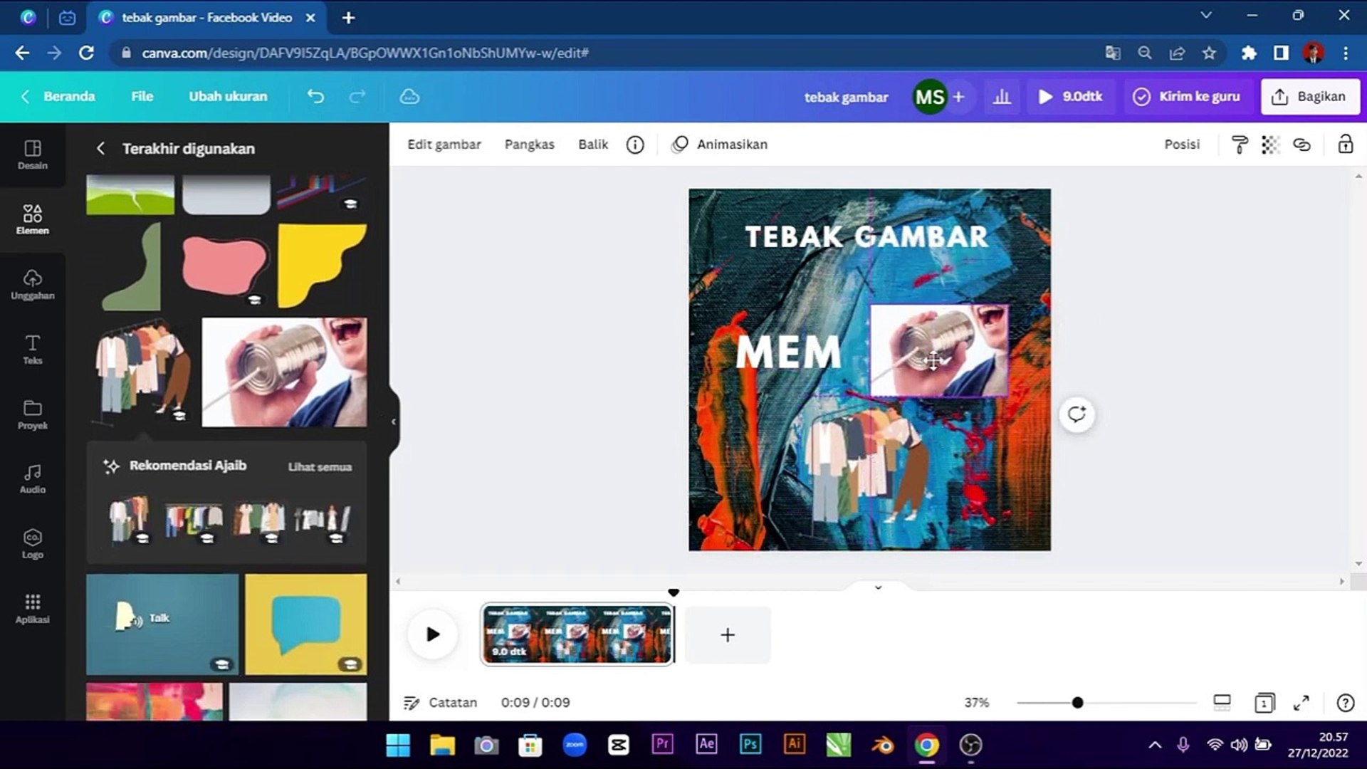 Membuat Quiz Media Sosial _ Canva